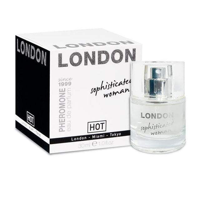 Hot Pheromone London - Sophisticated Woman - Pheromone Perfume for Women - 30 ml Bottle - LOTIONS & LUBES