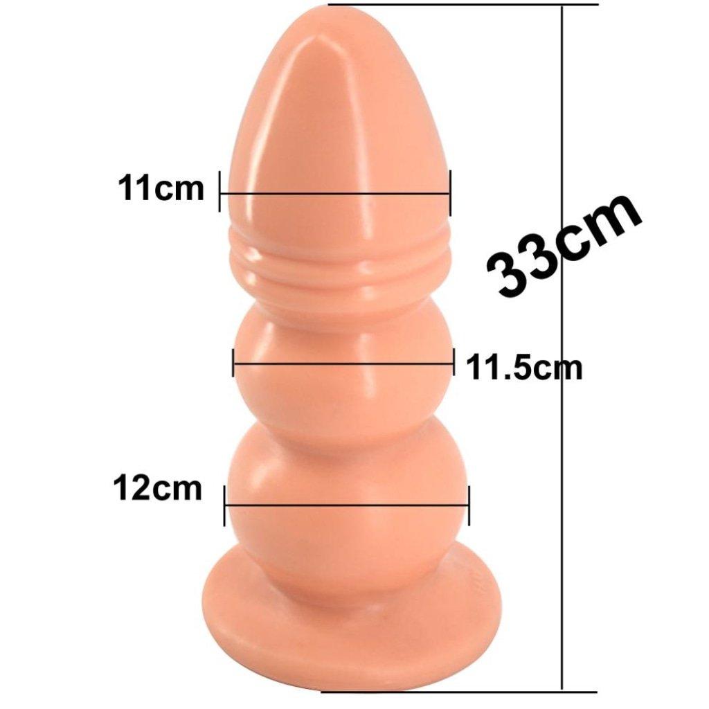 Huge Anal Plug Flesh - Adult Toys