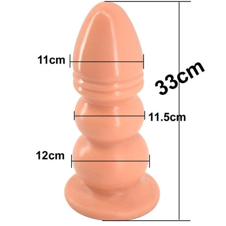 Huge Anal Plug Flesh - Adult Toys