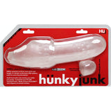 Hunkyjunk SWELL Adjust - fit Penis Extension Sleeve | Silicone Ice - Adult Toys