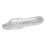 Hunkyjunk SWELL Adjust - fit Penis Extension Sleeve | Silicone Ice - Adult Toys