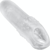 Hunkyjunk SWELL Adjust - fit Penis Extension Sleeve | Silicone Ice - Adult Toys