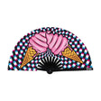 Ice Scream You Scream Blacklight Folding Fan - Naughty by Nature Adult Store