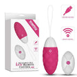 IJOY Wireless Remote Control Rechargeable Egg Pink - Adult Toys