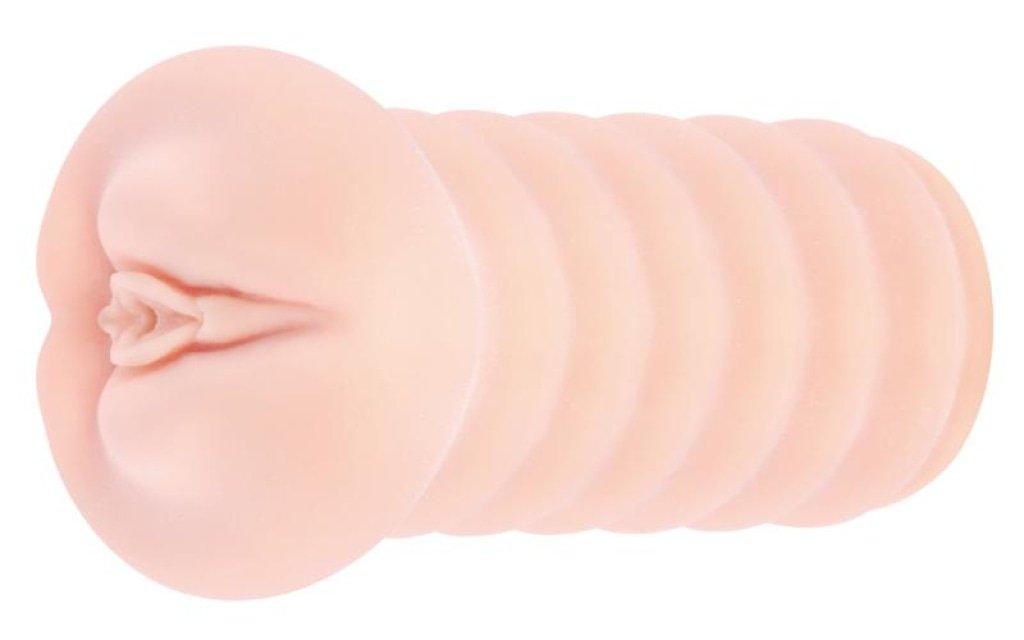 Kokos Realistic Vagina Masturbator – Flesh TPR Male Stroker, 18cm - Adult Toys