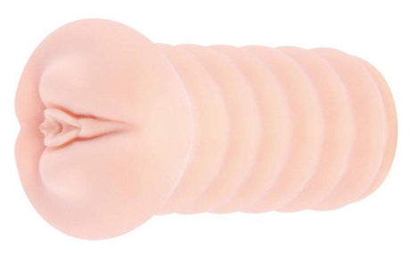 Kokos Realistic Vagina Masturbator – Flesh TPR Male Stroker, 18cm - Adult Toys