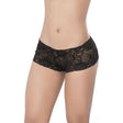 Lace Boyshort Black - Lingerie