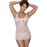 Lace Chemise and G - String Blush - Lingerie