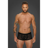 Leopard Flock Short Shorts - Lingerie