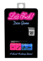 Lets F*ck Dice - Adult Toys