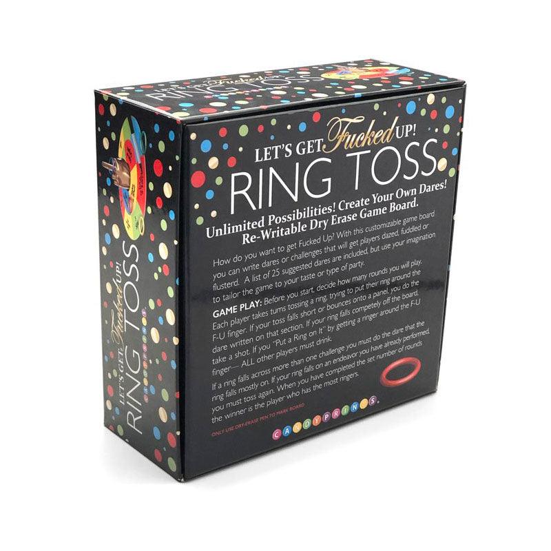 Lets Get Fucked Up Ring Toss - Adult Party Game - Novelties