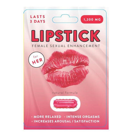 Lipstick Female Libido Single Pill - Lotions & Potions