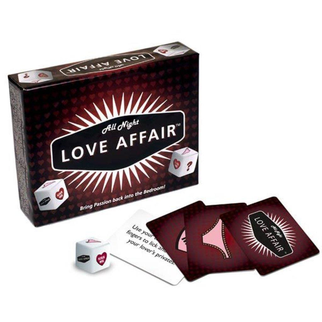 Little Genie All Night Love Affair Adult Card Game for Couples - GAMES