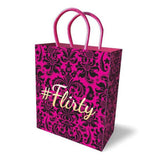 Little Genie FLIRTY Novelty Gift Bag – Purple Velvet Fleur - de - Lis Design - Novelties