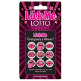 Little Genie Lick Me Lotto Naughty Scratcher Adult Sex Game Card - Novelties