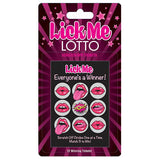 Little Genie Lick Me Lotto Naughty Scratcher Adult Sex Game Card - Novelties