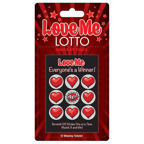 Little Genie Love Me Lotto Naughty Scratcher Adult Game for Couples - Novelties