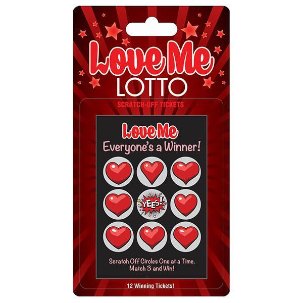 Little Genie Love Me Lotto Naughty Scratcher Adult Game for Couples - Novelties