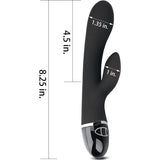 Lovetoy O - Sensual Rechargeable Rabbit Vibrator | Dual Motor Silicone - Adult Toys
