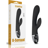 Lovetoy O - Sensual Rechargeable Rabbit Vibrator | Dual Motor Silicone - Adult Toys