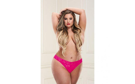 Low Rise Thong Hot Pink - Lingerie