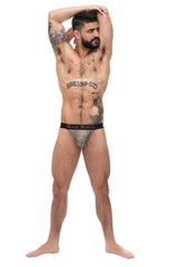 Male Power Viper Micro G - String – Snakeskin Print Men's Lingerie - Lingerie