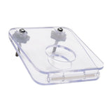 Master Series Clear Acrylic Cock and Ball Crusher – Adjustable Pressure - Adult Toys