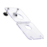 Master Series Clear Acrylic Cock and Ball Crusher – Adjustable Pressure - Adult Toys