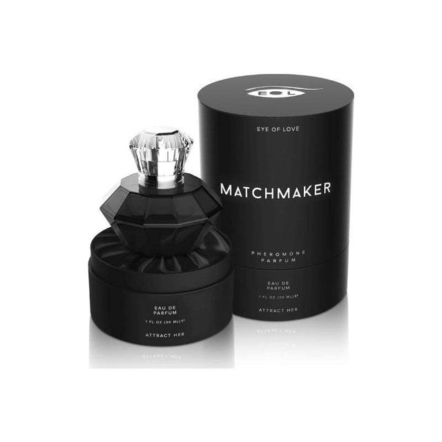 Matchmaker Pheromone Body Spray Black Diamond Attract Her 30ml - Adult Toys