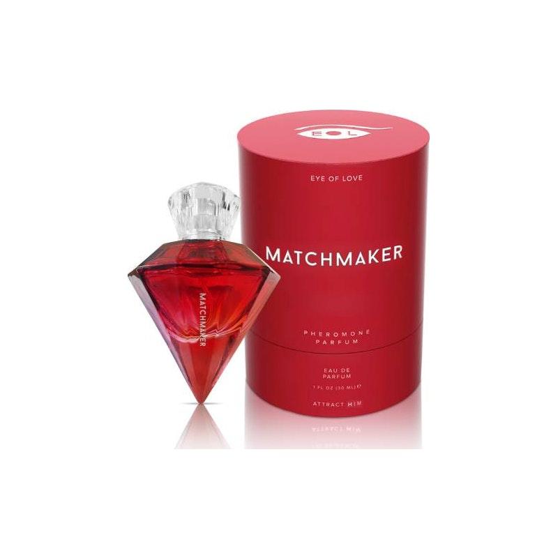 Matchmaker Pheromone Body Spray Red Diamond Attract Him 30ml - Adult Toys