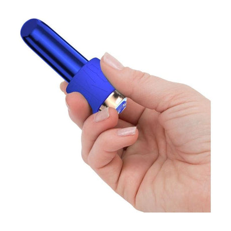 Maximum Comfy Cuff Rechargeable Bullet Blue - Naughty by Nature Adult Store