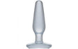 Medium Butt Plug Clear - Naughty by Nature Adult Store