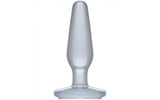 Medium Butt Plug Clear - Naughty by Nature Adult Store