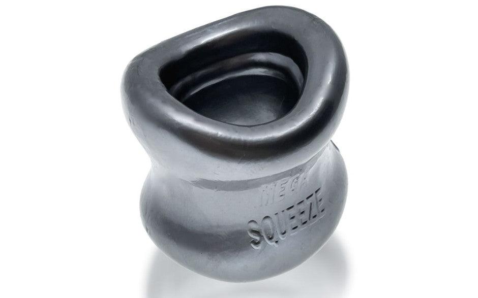 Mega Squeeze Ergofit Ball Stretcher Steel - Naughty by Nature Adult Store