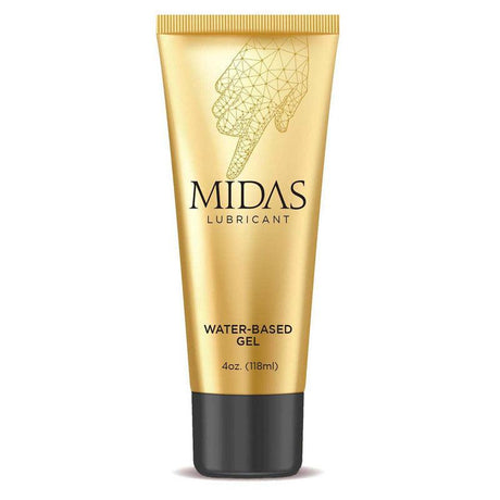 Midas Water Based Gel - Water Based Gel Lubricant - 118 ml Tube - LOTIONS & LUBES