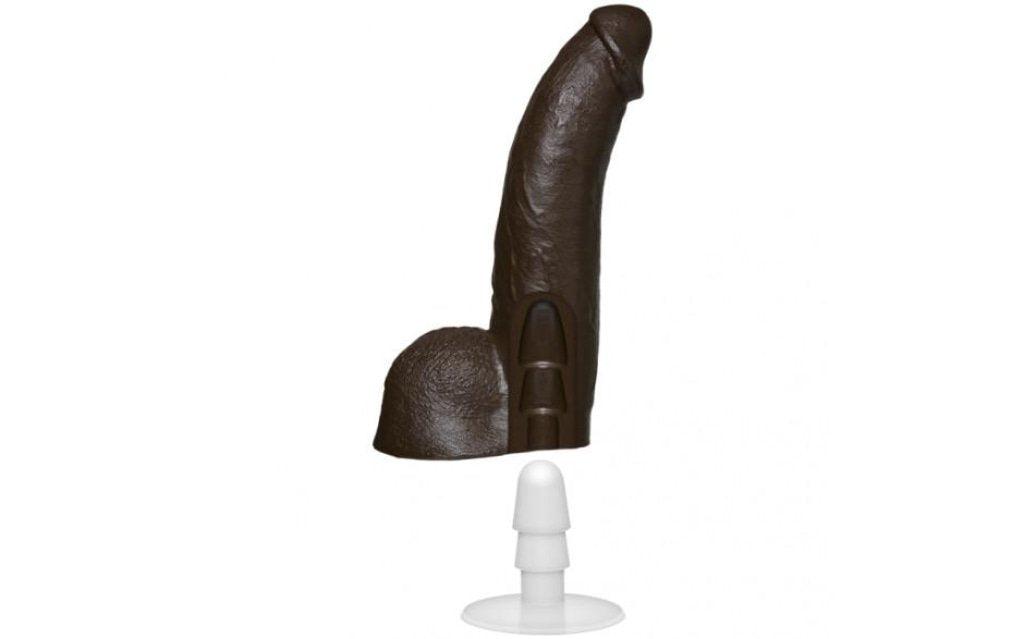 Mr. Marcus 9in Realistic Cock And Balls Black - Naughty by Nature Adult Store