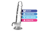 Naturally Yours 7" Crystaline Dildo Diamond - Naughty by Nature Adult Store