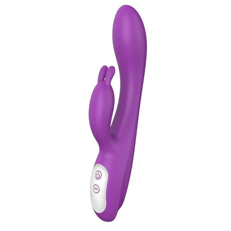 Naughty Heating Rabbit Vibrator Purple - Adult Toys