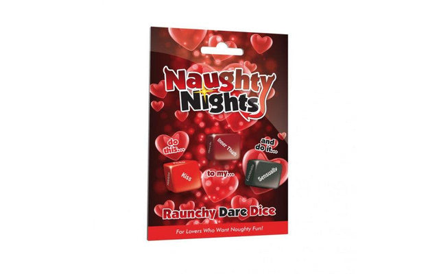 Naughty Nights Raunchy Dare Dice - Adult Toys