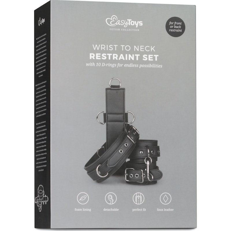 Neck and Wrist Restraint - Adult Toys