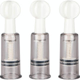 Nipple and Clit Suckers 3 Pc - Adult Toys