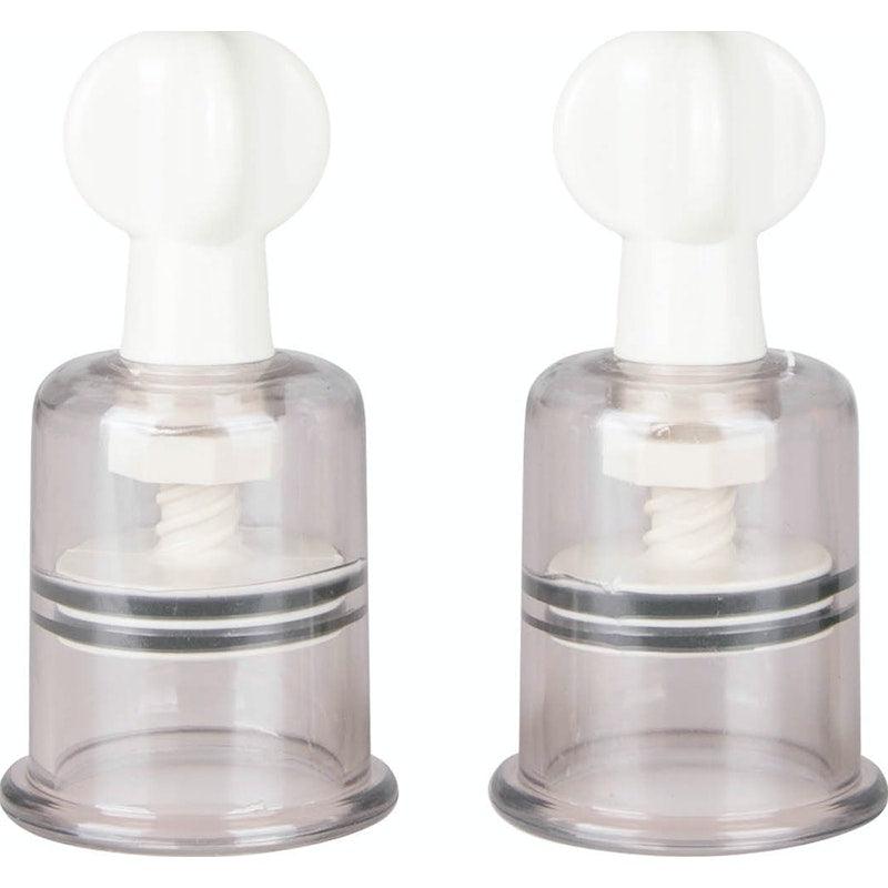 Nipple and Clit Suckers Large 2 Pc - Adult Toys