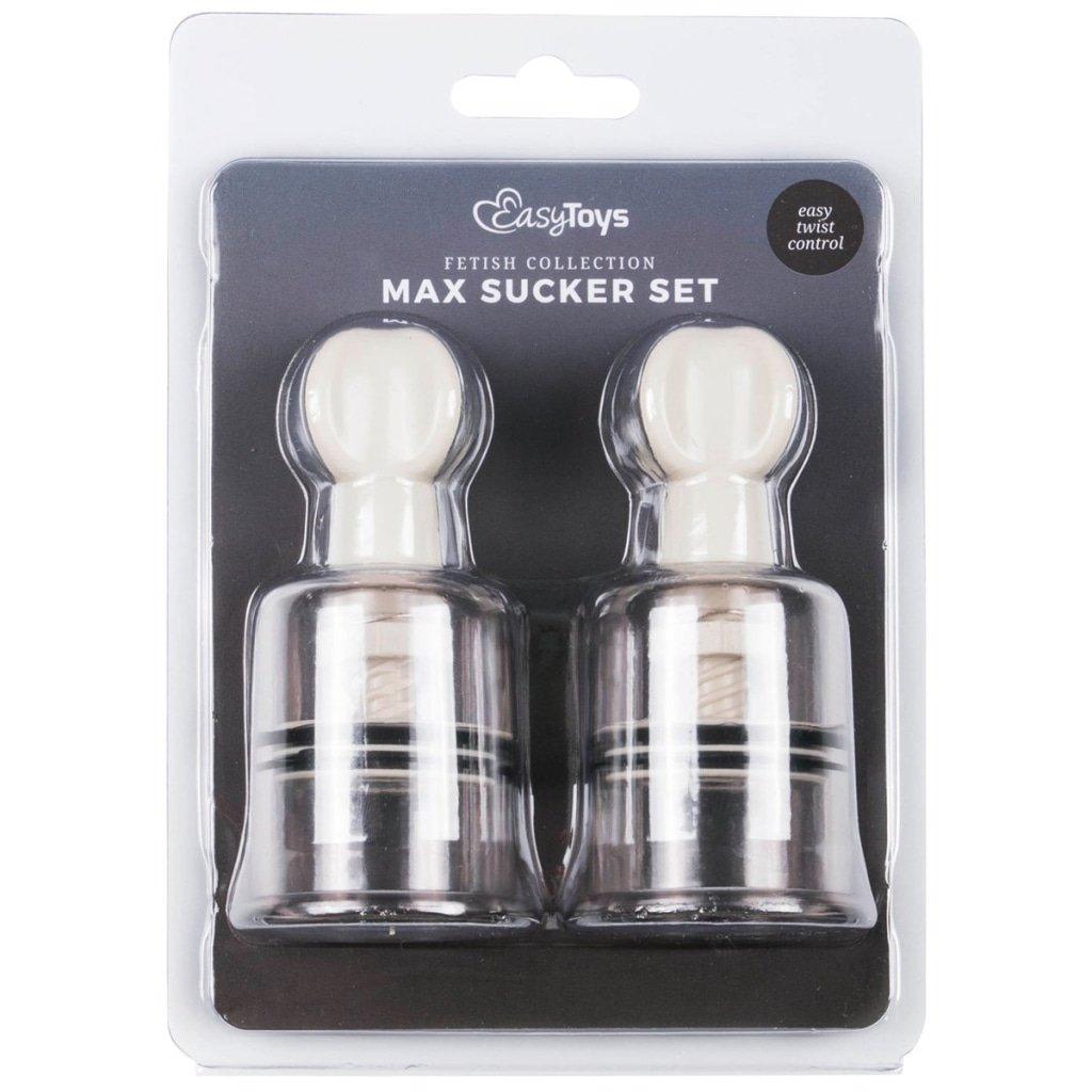 Nipple and Clit Suckers Medium 2 Pc - Adult Toys
