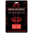 Oral Sex Dice - Couple's Dice Game - Naughty by Nature Adult Store