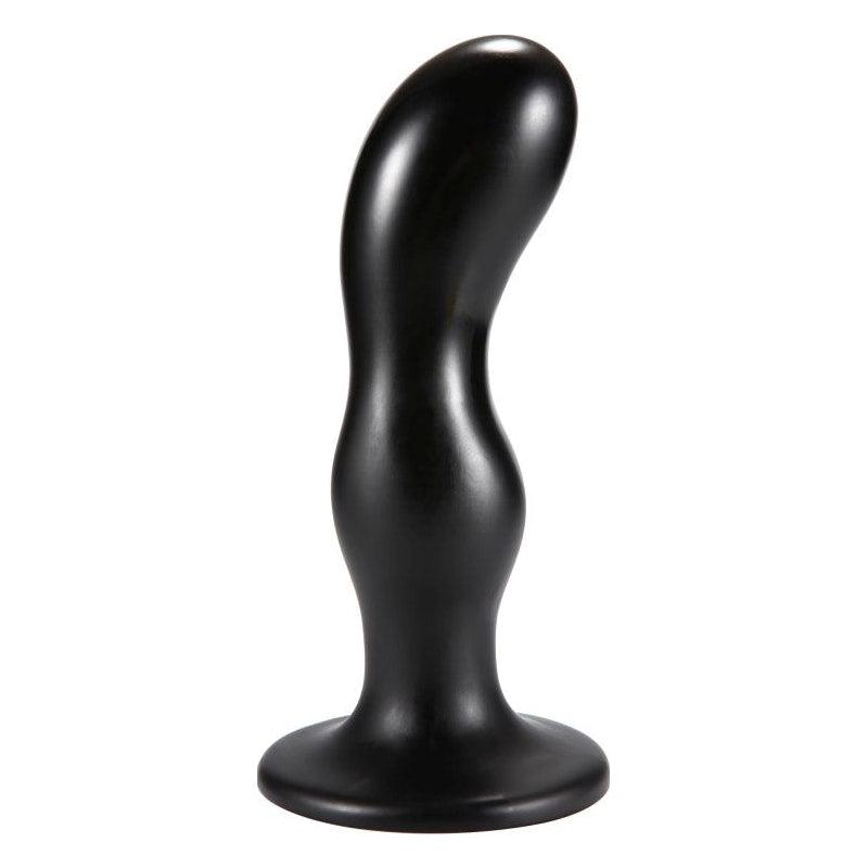 Oval Head Butt Plug Black - Adult Toys