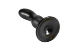 Oval Head Butt Plug Black - Adult Toys