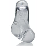 Oxballs 360 Cockring and Ballsling – Clear FLEX - TPR Dual Support - Adult Toys