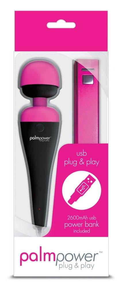 PalmPower Massage Wand Plug and Play USB - Adult Toys