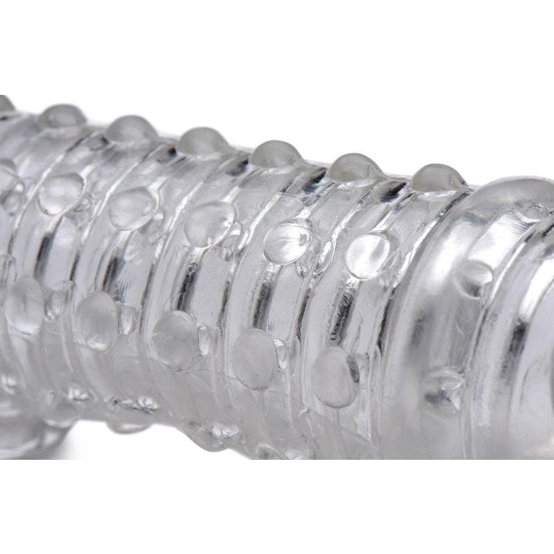 Penis Enhancer Sleeve 1.5in Clear - Naughty by Nature Adult Store