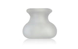 PerfectFit Bull Bag XL Clear Ball Stretcher and Weight – SilaSkin TPR - Adult Toys
